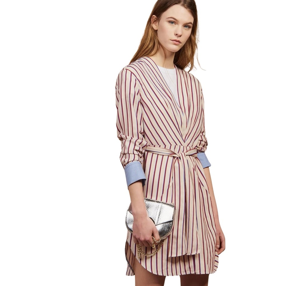 Sandro striped dress French 40